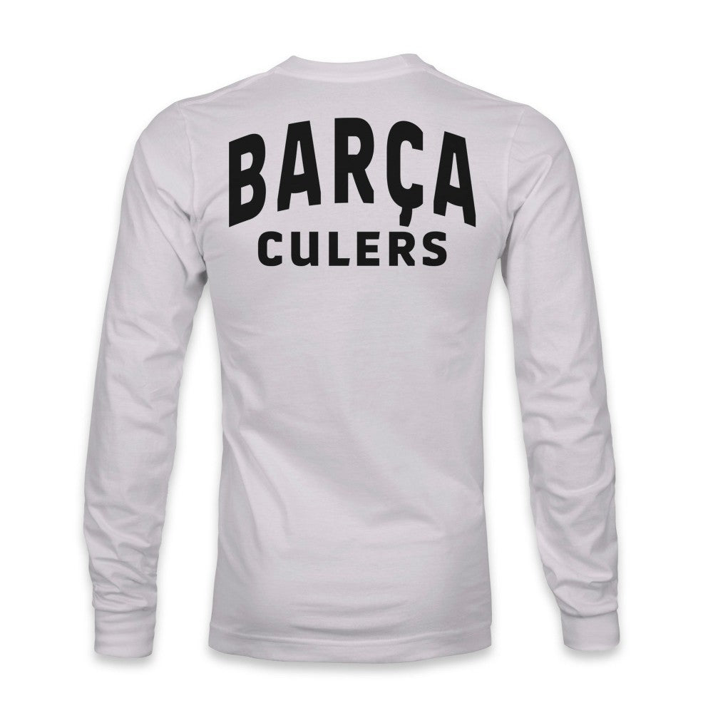 Barcelona 1863FC Back Team Arch Long Sleeve T-Shirt / Soccer Discount