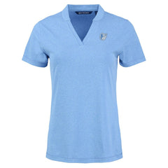 Baltimore Orioles Cutter & Buck Forge Heathered Stretch Blade Top - Heather Powder Blue