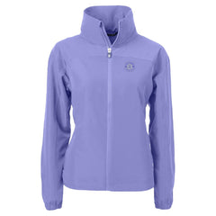 Seattle Mariners Cutter & Buck Women's Charter Eco Recycled Full-Zip Jacket - Lavender