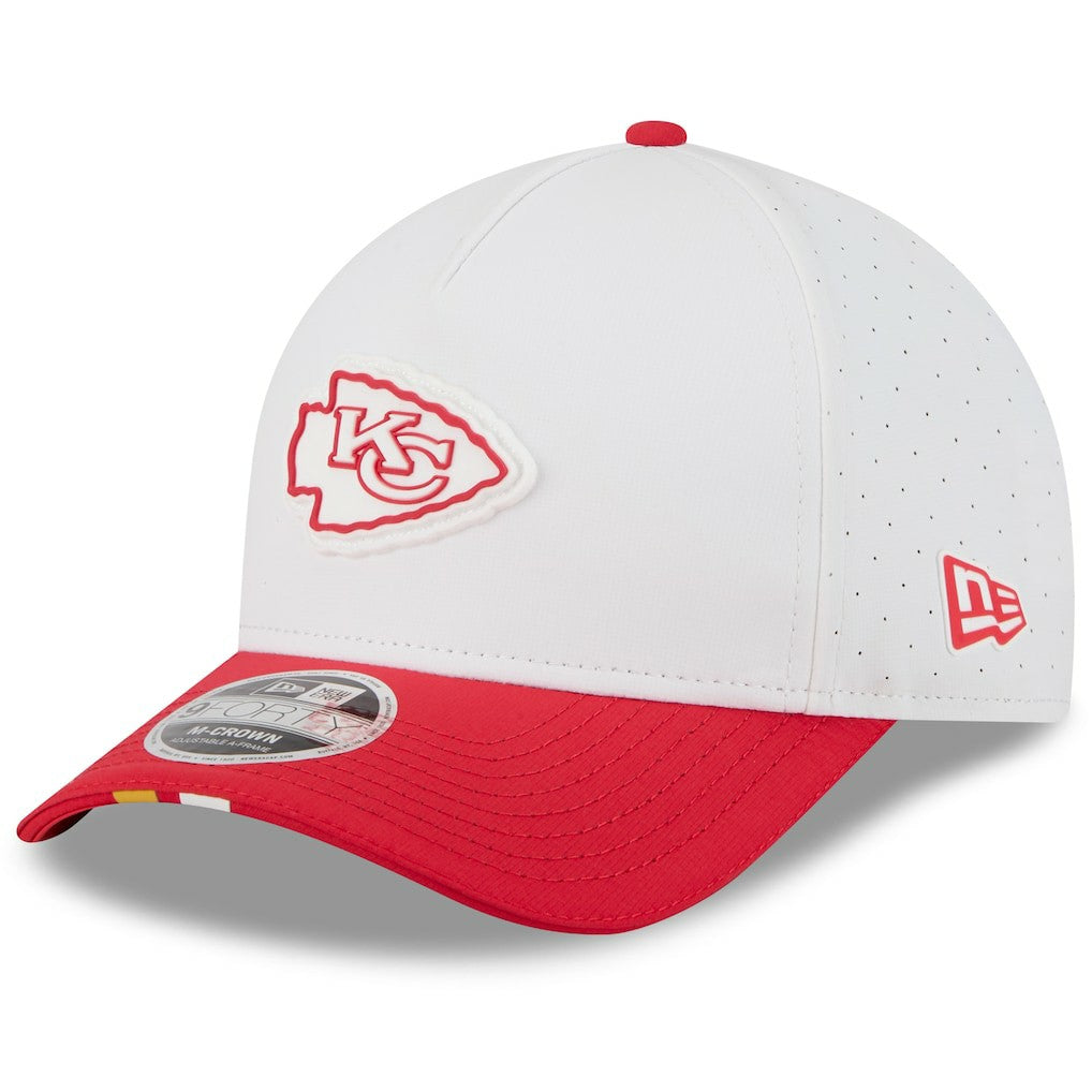 NFL Kansas City Chiefs Youth 2025 NFL Training Camp A-Frame 9FORTY Adjustable Hat