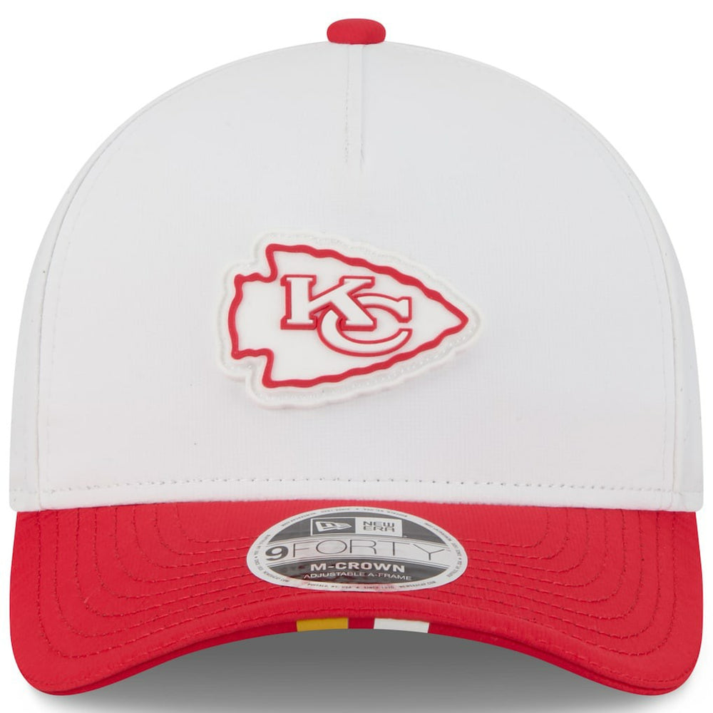 NFL Kansas City Chiefs Youth 2025 NFL Training Camp A-Frame 9FORTY Adjustable Hat
