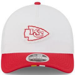 NFL Kansas City Chiefs Youth 2025 NFL Training Camp A-Frame 9FORTY Adjustable Hat