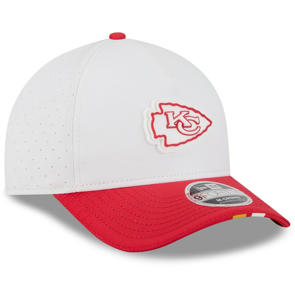 NFL Kansas City Chiefs Youth 2025 NFL Training Camp A-Frame 9FORTY Adjustable Hat