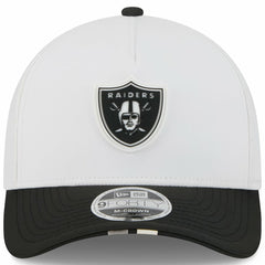 NFL Las Vegas Raiders Youth 2025 NFL Training Camp A-Frame 9FORTY Adjustable Hat