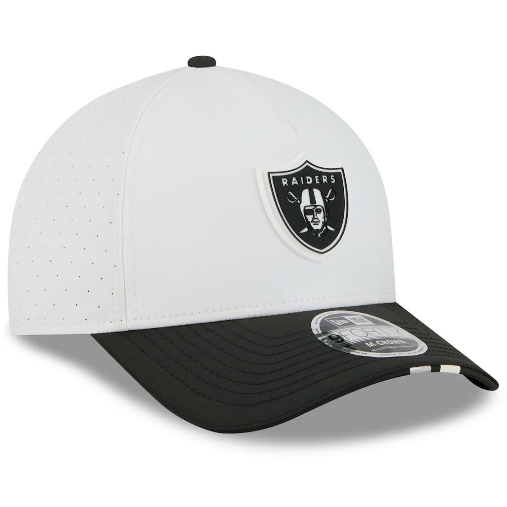 NFL Las Vegas Raiders Youth 2025 NFL Training Camp A-Frame 9FORTY Adjustable Hat