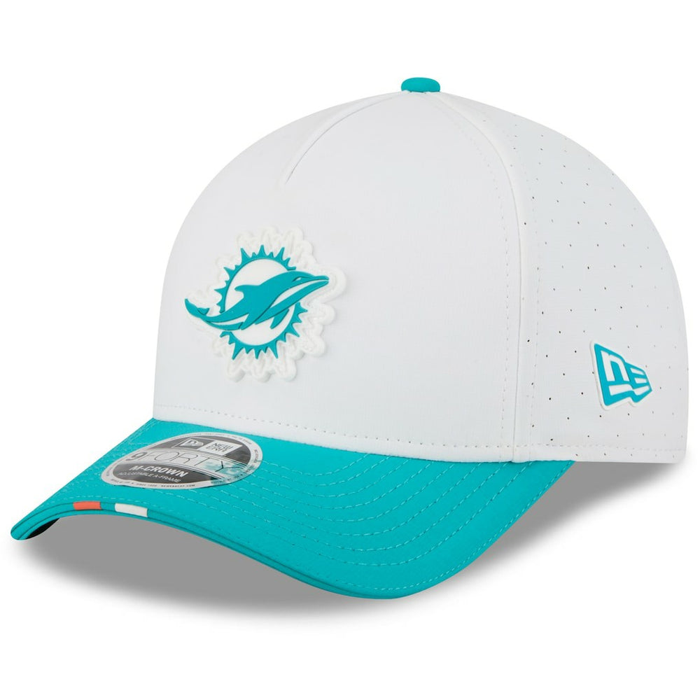 NFL Miami Dolphins Youth 2025 NFL Training Camp A-Frame 9FORTY Adjustable Hat
