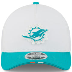 NFL Miami Dolphins Youth 2025 NFL Training Camp A-Frame 9FORTY Adjustable Hat