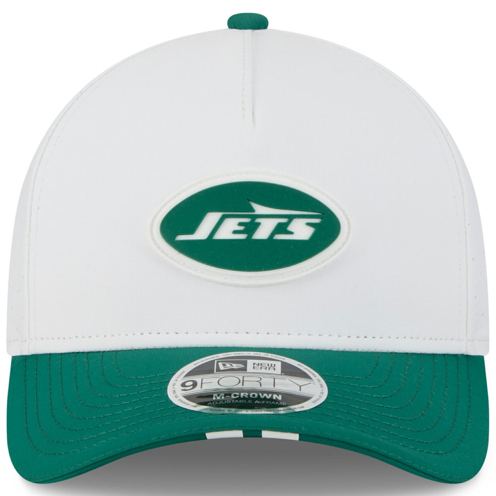 NFL New York Jets Youth 2025 NFL Training Camp A-Frame 9FORTY Adjustable Hat