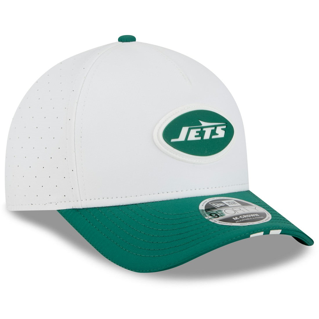 NFL New York Jets Youth 2025 NFL Training Camp A-Frame 9FORTY Adjustable Hat
