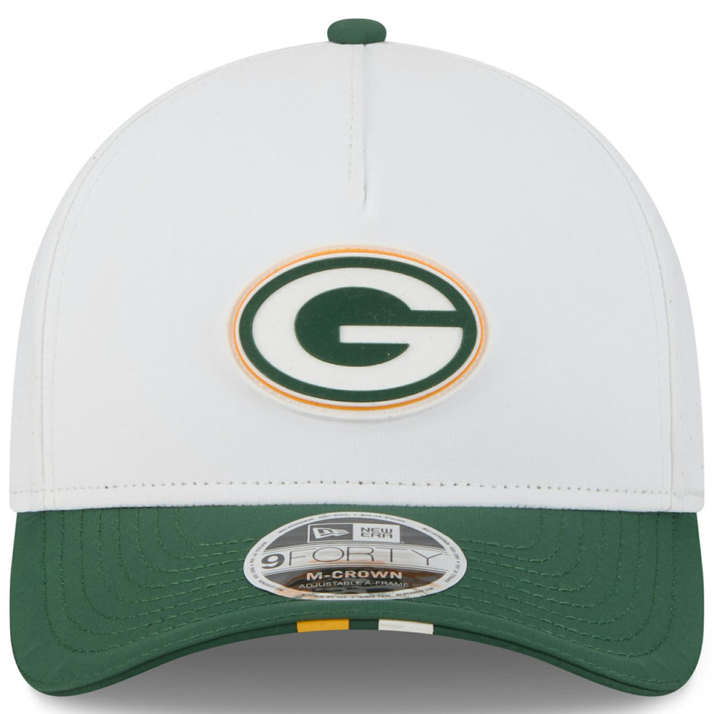 NFL Green Bay Packers Youth 2025 NFL Training Camp A-Frame 9FORTY Adjustable Hat