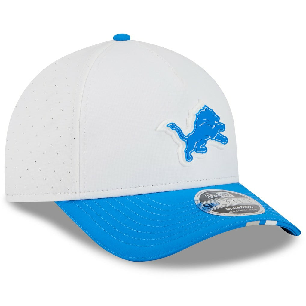 NFL Detroit Lions Youth 2025 NFL Training Camp A-Frame 9FORTY Adjustable Hat