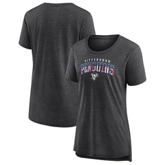 Pittsburgh Penguins Women's Proud Tri-Blend T-Shirt