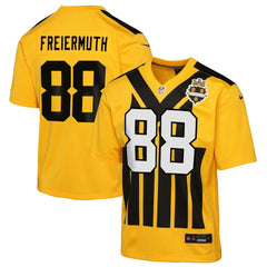 NFL Pittsburgh Steelers Pat Freiermuth  Youth Alternate 1933 Throwback Game Jersey