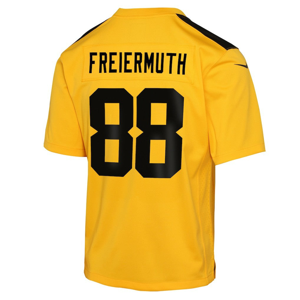 NFL Pittsburgh Steelers Pat Freiermuth  Youth Alternate 1933 Throwback Game Jersey