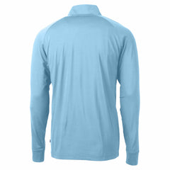 NFL Detroit Lions Cutter & Buck Raglan Adapt Eco Knit Stretch Recycled Quarter-Zip Top