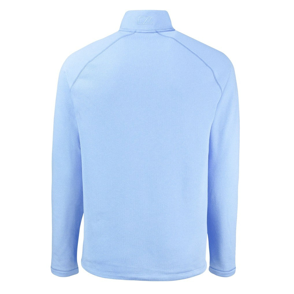 NFL Philadelphia Eagles Cutter & Buck Peshastin Eco Fleece Recycled Raglan Quarter-Zip Top