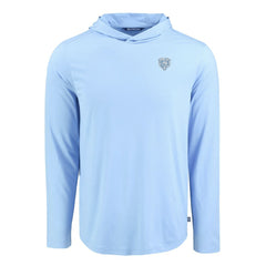 NFL Chicago Bears Men's Cutter & Buck Coastline Epic Comfort Eco Recycled Men's Hooded Shirt