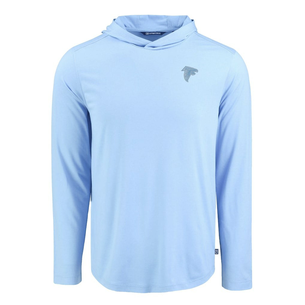 NFL Atlanta Falcons Men's Cutter & Buck Coastline Epic Comfort Eco Recycled Men's Hooded Shirt