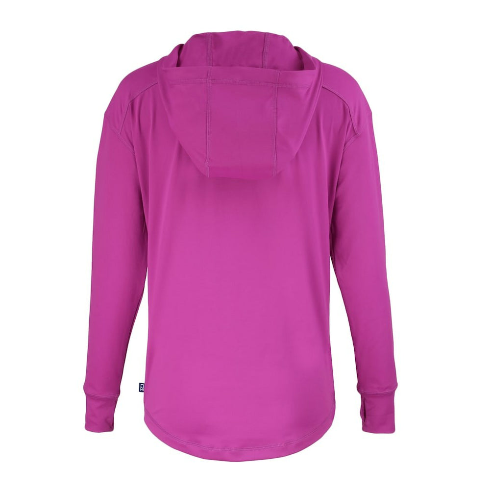 NFL Baltimore Ravens Cutter & Buck Women's Daybreak Eco Recycled Half-Zip Hoodie