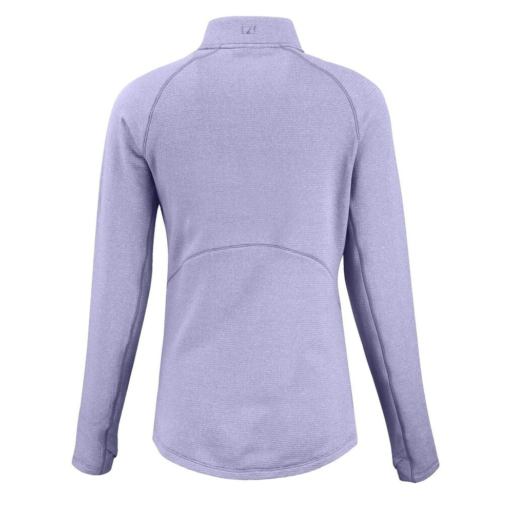NFL Buffalo Bills Cutter & Buck Women's Peshastin Eco Fleece Recycled Half-Zip Top