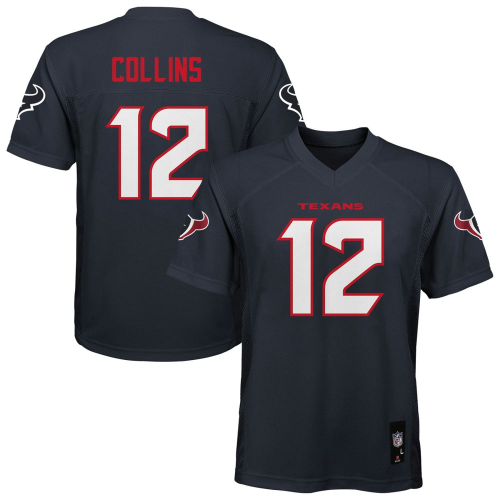 NFL Houston Texans Nico Collins  Youth Replica Player Jersey