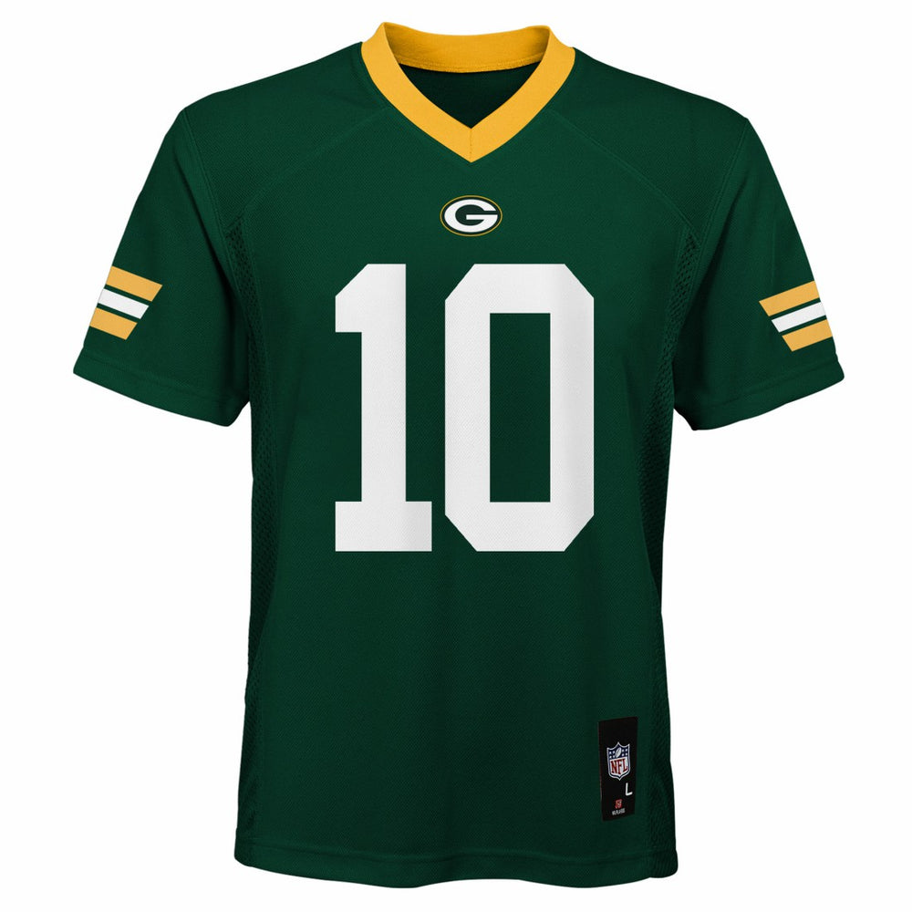 NFL Green Bay Packers Jordan Love  Outerstuff Preschool Replica Player Jersey