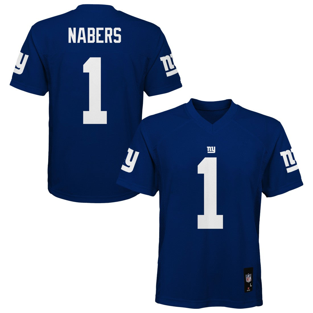NFL New York Giants Malik Nabers  Outerstuff Preschool Replica Player Jersey