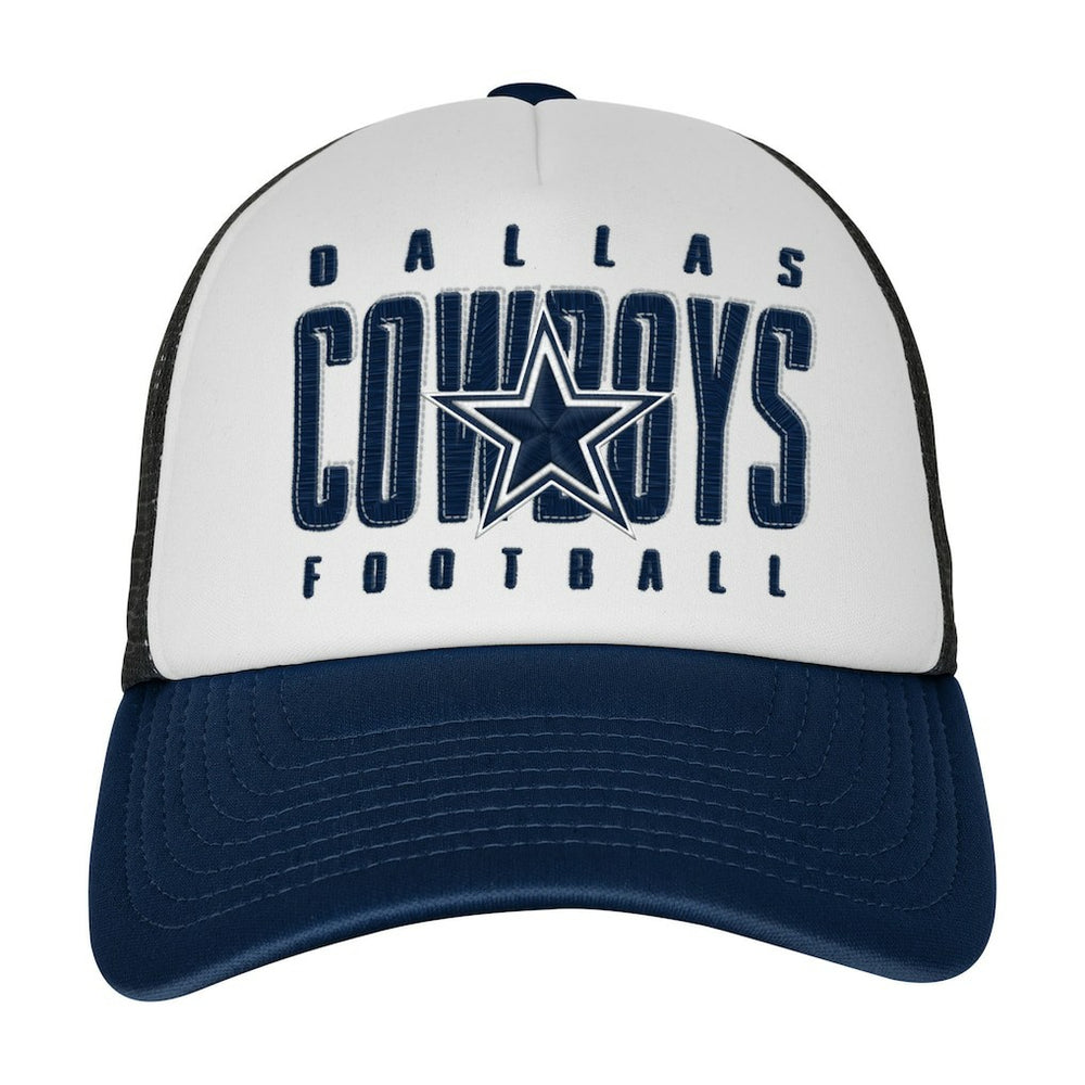 NFL Dallas Cowboys Outerstuff Youth Essentials Trucker Adjustable Hat