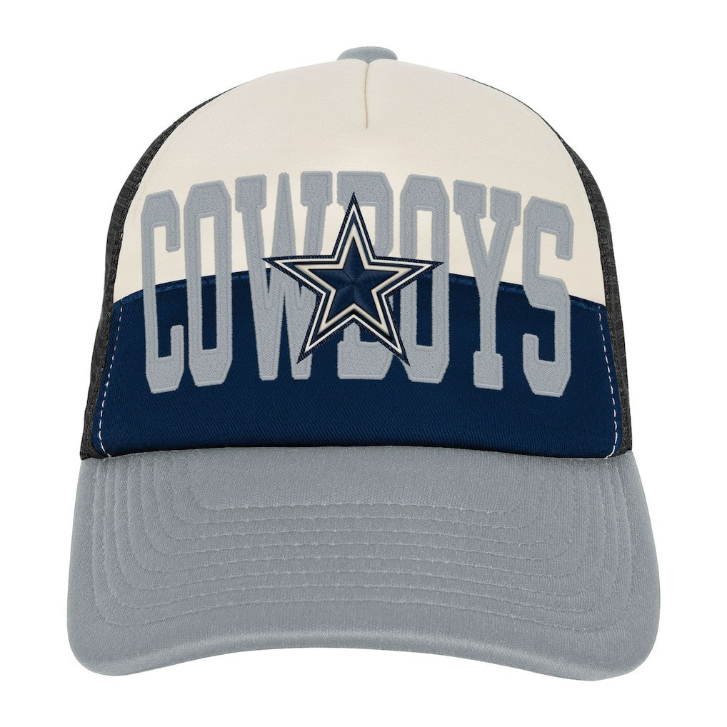 NFL Dallas Cowboys Outerstuff Modern Fan Trucker Adjustable Hat