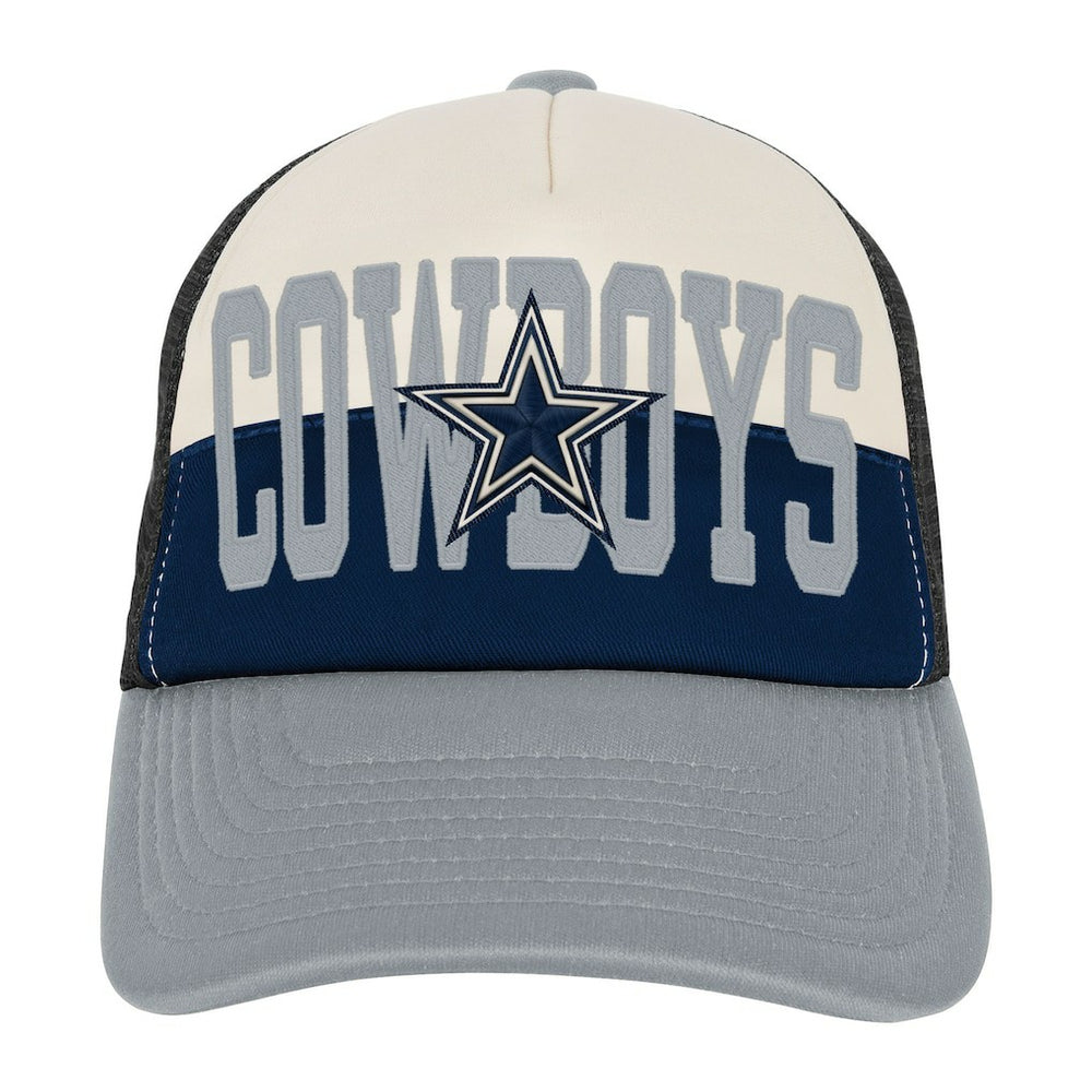 NFL Dallas Cowboys Outerstuff Modern Fan Trucker Adjustable Hat