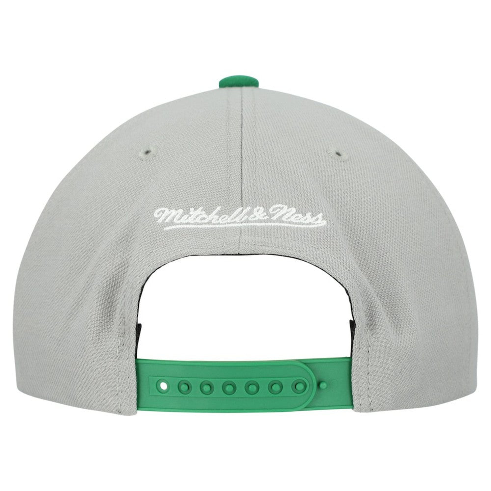Athletics Cooperstown Collection Basic Flip Snapback Hat - Gray | Mitchell & Ness