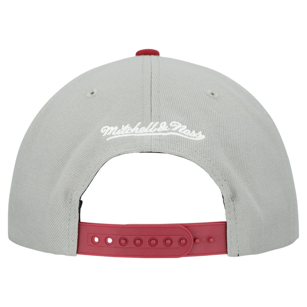 Philadelphia Phillies Cooperstown Collection Basic Flip Snapback Hat - Gray | Mitchell & Ness