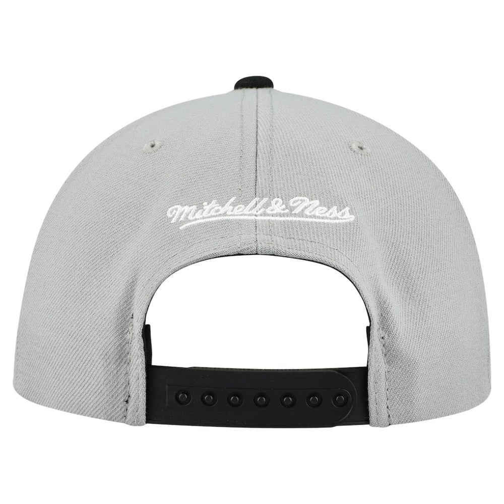 Pittsburgh Pirates Cooperstown Collection Basic Flip Snapback Hat - Gray | Mitchell & Ness