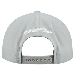 Chicago White Sox Cooperstown Collection Basic Flip Snapback Hat - Gray | Mitchell & Ness