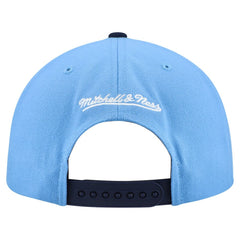 Chicago Cubs Cooperstown Collection Basic Flip Snapback Hat - Light Blue | Mitchell & Ness