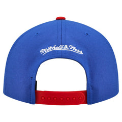 Chicago Cubs Cooperstown Collection Basic Flip Snapback Hat - Royal | Mitchell & Ness