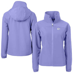 NFL Kansas City Chiefs Cutter & Buck Women's Charter Eco Recycled Full-Zip Jacket