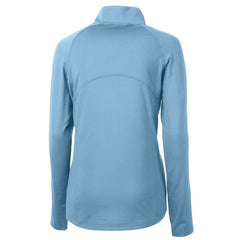 NFL New Orleans Saints Cutter & Buck Women's Adapt Eco Knit Stretch Recycled Half-Zip Top