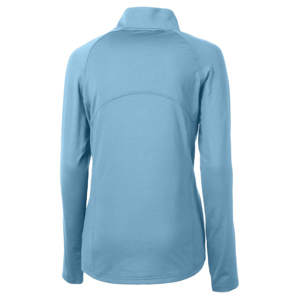 NFL Tampa Bay Buccaneers Cutter & Buck Women's Adapt Eco Knit Stretch Recycled Half-Zip Top