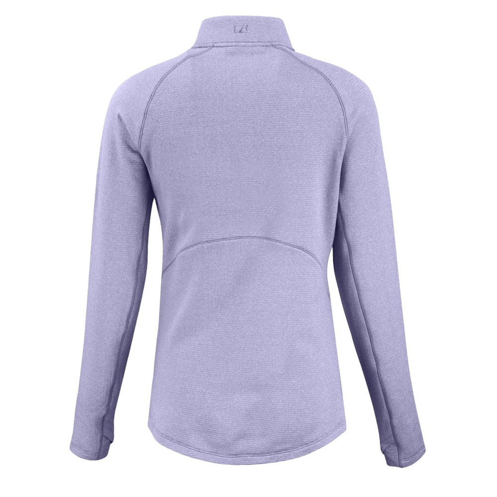 NFL Houston Texans Cutter & Buck Women's Peshastin Eco Fleece Recycled Half-Zip Top
