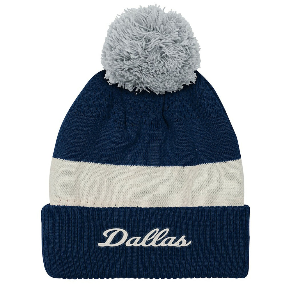 NFL Dallas Cowboys Outerstuff Youth Modern Fan Cuffed Knit Hat with Pom
