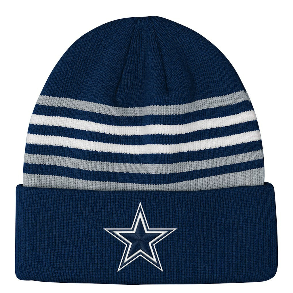 NFL Dallas Cowboys Outerstuff Youth Essentials Cuffed Knit Hat