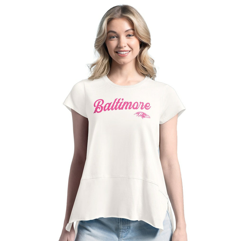 NFL Baltimore Ravens Margaritaville Women's Gametime Is Paradise T-Shirt