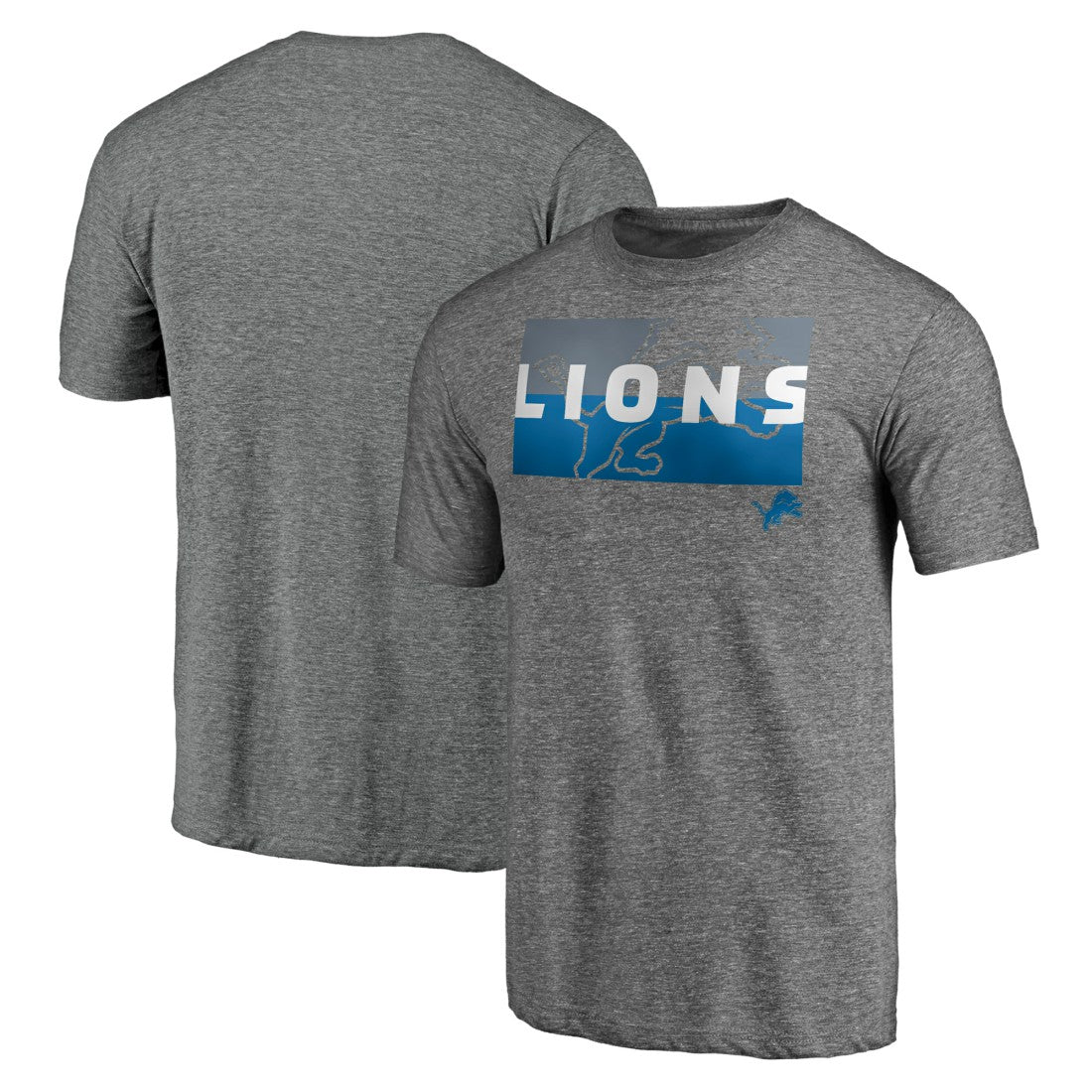 NFL Detroit Lions Square Off Tri-Blend T-Shirt
