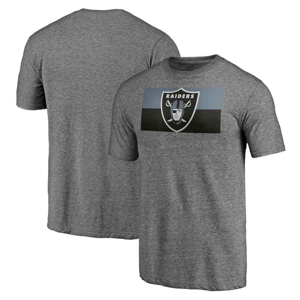 NFL Las Vegas Raiders Square Off Tri-Blend T-Shirt