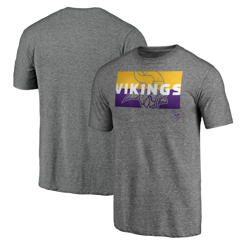 NFL Minnesota Vikings Square Off Tri-Blend T-Shirt
