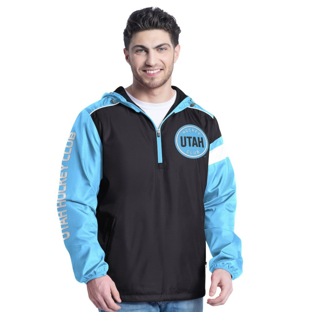 Utah Hockey Club G-III Sports by Carl Banks Lateral Half-Zip Hoodie Jacket