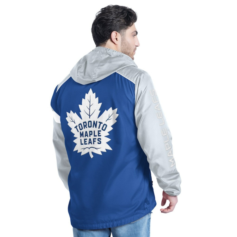 Toronto Maple Leafs G-III Sports by Carl Banks Lateral Half-Zip Hoodie Jacket