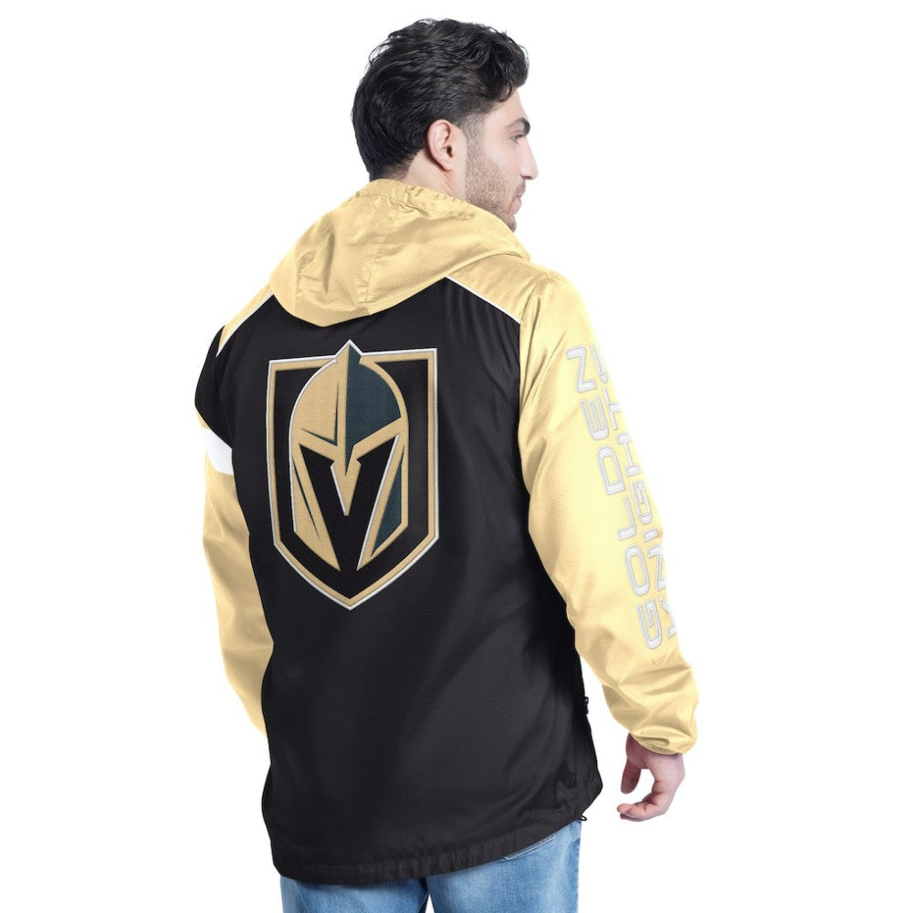 Vegas Golden Knights G-III Sports by Carl Banks Lateral Half-Zip Hoodie Jacket