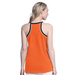 Philadelphia Flyers G-III 4Her by Carl Banks Women's Curveball Racerback Scoop Neck Slub Tank Top